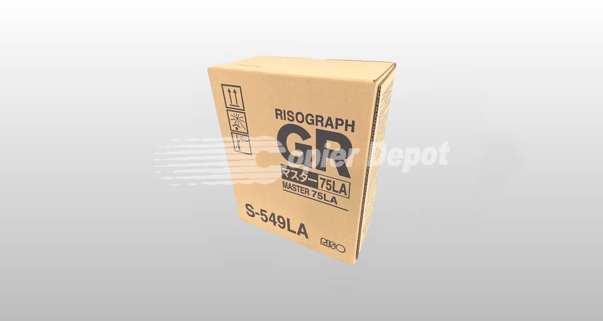 Risograph S-549LA Thermal Masters GR Series