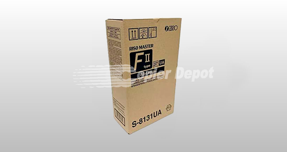 Risograph S-8131ua Thermal Masters (A3-Ledger) FII Series Type:37